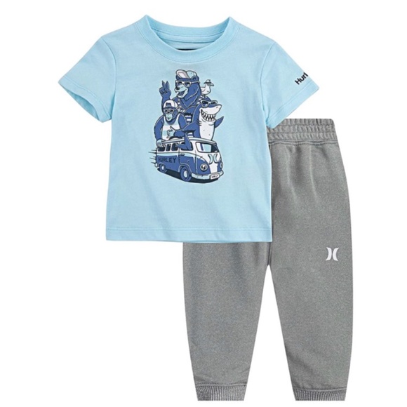 Hurley Other - Hurley Surf SHARK Pants Top Super cute outfit 5103